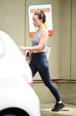OLIVIA WILDE Leaves Workout in Los Angeles 01/05/2023