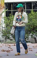 OLIVIA WILDE Out and About in Los Angeles 01/07/2023