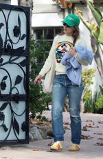 OLIVIA WILDE Out and About in Los Angeles 01/07/2023
