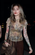 PARIS JACKSON Out for Dinner with a Frriend at Catch Steak LA in Los Angeles 01/26/2023
