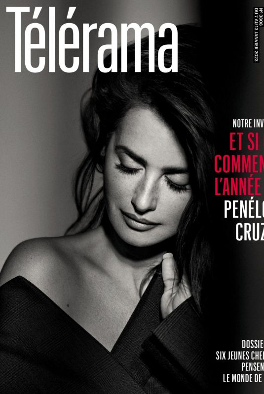PENELOPE CRUZ in Telerama Magazine, January 2023