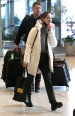 PHOEBE DYNEVOR Arrives at Airport in Salt Lake City 01/22/2023