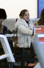 PHOEBE DYNEVOR Arrives at Salt Lake City Airport 01/22/2023