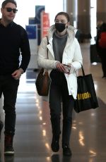 PHOEBE DYNEVOR Arrives at Salt Lake City Airport 01/22/2023