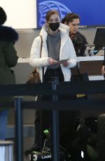 PHOEBE DYNEVOR Arrives at Salt Lake City Airport 01/22/2023