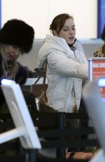 PHOEBE DYNEVOR Arrives at Salt Lake City Airport 01/22/2023