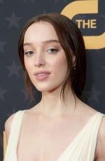 PHOEBE DYNEVOR at 28th Annual Critics Choice Awards in Los Angeles 01/15/2023