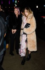 POM KLEMENTIEFF and SUKI WATERHOUSE Night Out in New York 12/31/2022