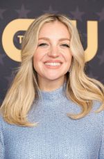 Pregnant ABBY ELLIOT at 28th Annual Critics Choice Awards in Los Angeles 01/15/2023