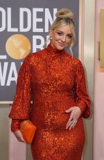 Pregnant ABBY ELLIOT at 80th Annual Golden Globe Awards in Beverly Hills 01/10/2023