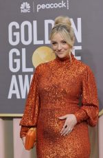 Pregnant ABBY ELLIOT at 80th Annual Golden Globe Awards in Beverly Hills 01/10/2023