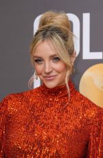 Pregnant ABBY ELLIOT at 80th Annual Golden Globe Awards in Beverly Hills 01/10/2023