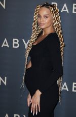 Pregnant ALICIA AYLIES at Babylon Premiere in Paris 01/14/2023
