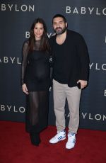 Pregnant HIBA TAWAJI at Babylon Premiere in Paris 01/14/2023