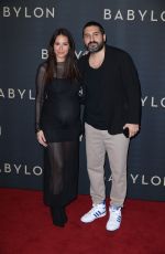 Pregnant HIBA TAWAJI at Babylon Premiere in Paris 01/14/2023