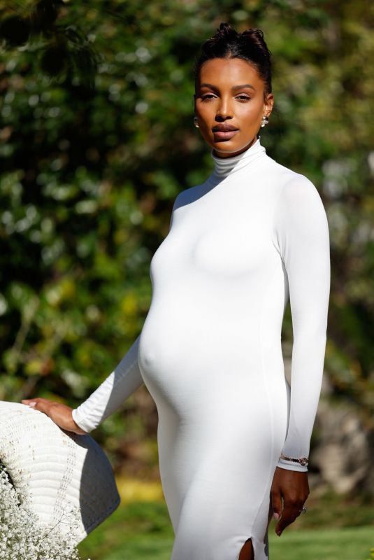 Pregnant JASMINE TOOKES at Her Baby Shower in Los Angeles 01/22/2023