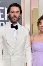Pregnant KALEY CUOCO at 80th Annual Golden Globe Awards in Beverly Hills 01/10/2023
