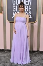Pregnant KALEY CUOCO at 80th Annual Golden Globe Awards in Beverly Hills 01/10/2023