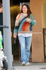 Pregnant RUMER WILLIS and Derek Richard Thomas Out for Lunch at Robata Jinya in Los Angeles 01/21/2023