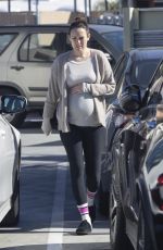 Pregnant RUMER WILLIS Leaves a Hospital in Culver City 01/24/2023