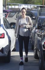 Pregnant RUMER WILLIS Leaves a Hospital in Culver City 01/24/2023