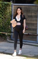 Pregnant RUMER WILLIS Out and About in Los Angeles 01/23/2023
