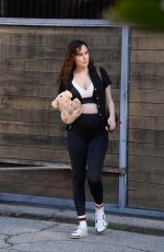 Pregnant RUMER WILLIS Out and About in Los Angeles 01/23/2023