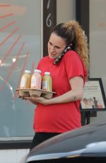 Pregnant RUMER WILLIS Out for Juice in Los Angeles 01/27/2023