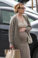 Pregnant RUMER WILLIS Shopping at Grocery Store in Los Angeles 01/29/2023