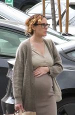 Pregnant RUMER WILLIS Shopping at Grocery Store in Los Angeles 01/29/2023