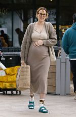 Pregnant RUMER WILLIS Shopping at Grocery Store in Los Angeles 01/29/2023