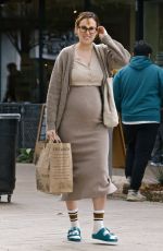 Pregnant RUMER WILLIS Shopping at Grocery Store in Los Angeles 01/29/2023