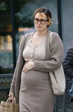 Pregnant RUMER WILLIS Shopping at Grocery Store in Los Angeles 01/29/2023