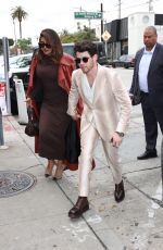 PRIYANKA CHOPRA and Nick Jonas Arrives at Craig
