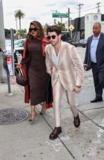 PRIYANKA CHOPRA and Nick Jonas Arrives at Craig