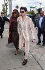 PRIYANKA CHOPRA and Nick Jonas Arrives at Craig