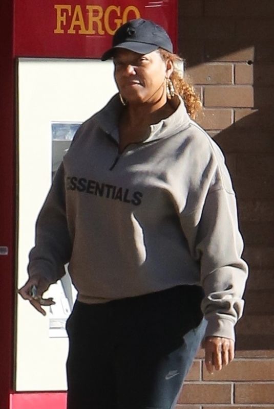 QUEEN LATIFAH Out and About in Studio City 01/06/2023
