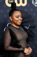 QUINTA BRUNSON at 28th Annual Critics Choice Awards in Los Angeles 01/15/2023