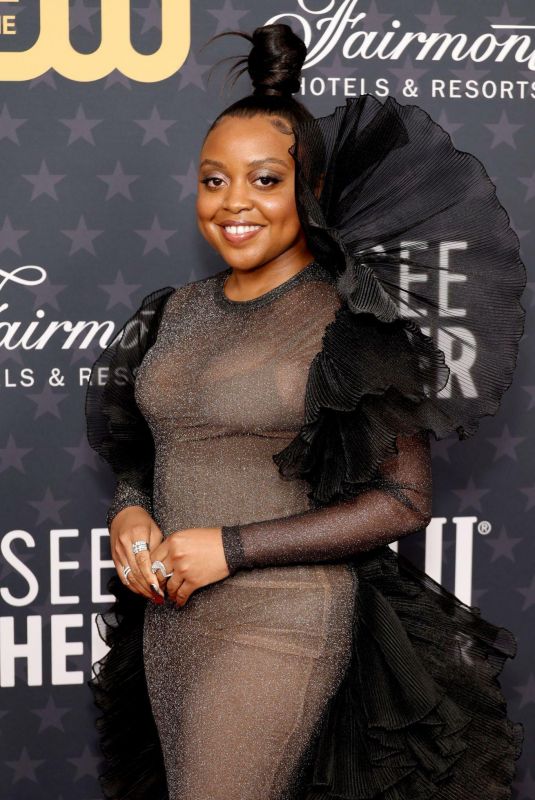 QUINTA BRUNSON at 28th Annual Critics Choice Awards in Los Angeles 01/15/2023