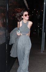 RACHEL ZEGLER Out for Dinner in Los Angeles 01/19/2023