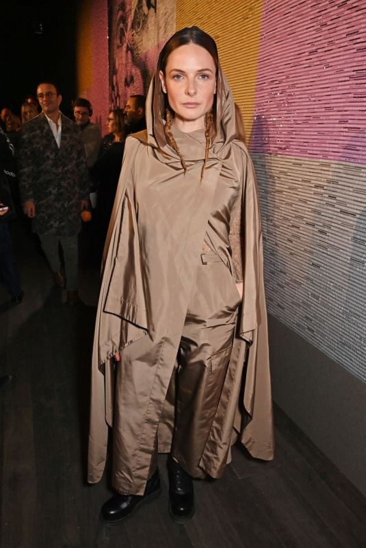 REBECCA FERGUSON at Christian Dior Show at Paris Fashion Week 01/23/2023