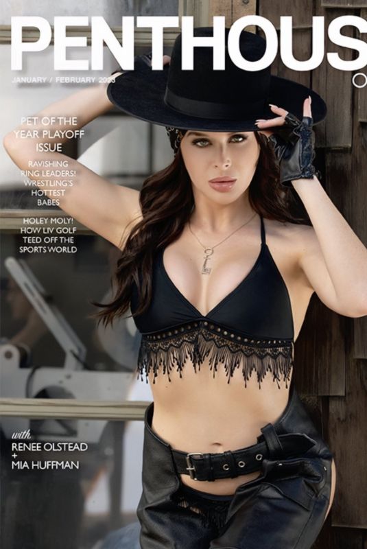 RENEE OLSTEAD for Penthouse, January/February 2023