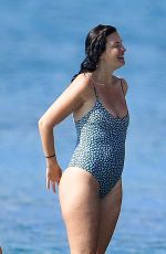 RHEA DURHAM in Swisuit at a Boat in Barbados 12/31/2022