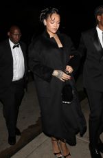 RIHANNA Arrives at Giorgio Baldi in Santa Monica 01/10/2023