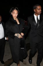 RIHANNA Arrives at Giorgio Baldi in Santa Monica 01/10/2023