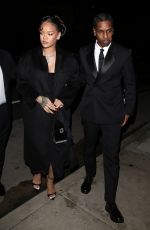 RIHANNA Arrives at Giorgio Baldi in Santa Monica 01/10/2023