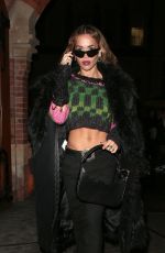 RITA ORA Arrives at St Pancras Railway Station in London 01/25/2023