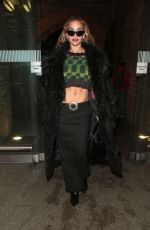 RITA ORA Arrives at St Pancras Railway Station in London 01/25/2023
