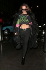 RITA ORA Arrives at St Pancras Railway Station in London 01/25/2023