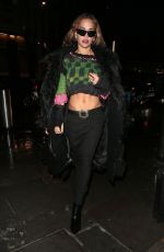 RITA ORA Arrives at St Pancras Railway Station in London 01/25/2023